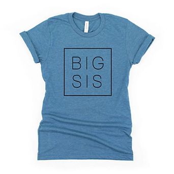 Big Sis Square Youth Short Sleeve Graphic Tee