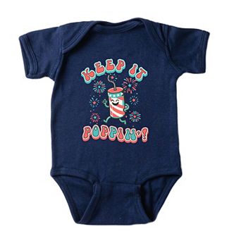 Keep It Poppin' Firework Baby Bodysuit