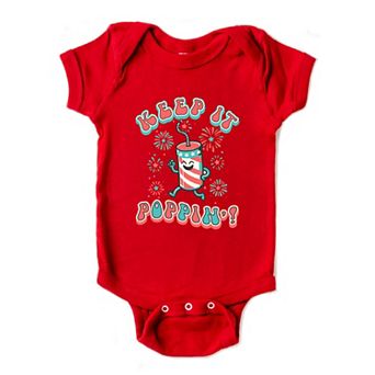 Keep It Poppin' Firework Baby Bodysuit