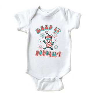 Keep It Poppin' Firework Baby Bodysuit
