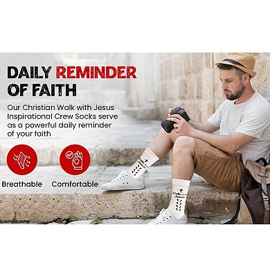 Inspirational Socks - For Men & Women In Combed Cotton