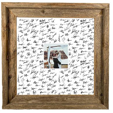 BarnwoodUSA Signature 20 x 20 Mat for Weddings, Graduations, Special Moments Picture Frame