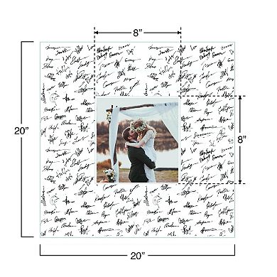 BarnwoodUSA Signature 20 x 20 Mat for Weddings, Graduations, Special Moments Picture Frame
