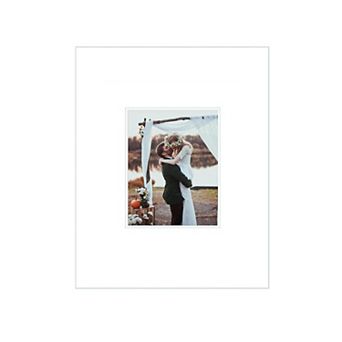 BarnwoodUSA Signature Mat for Weddings, Graduations, Special Moments Picture Frame (Mat Only)