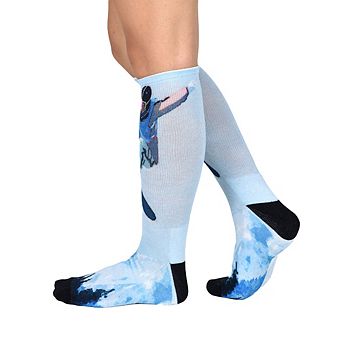 Sierra Socks Sky High Pattern Coolmax Socks, Nature Collection For Men & Women Knee High Socks