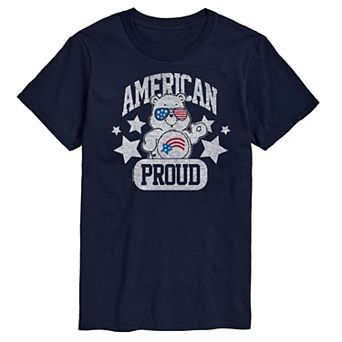 Men's Care Bears American Proud Graphic Tee