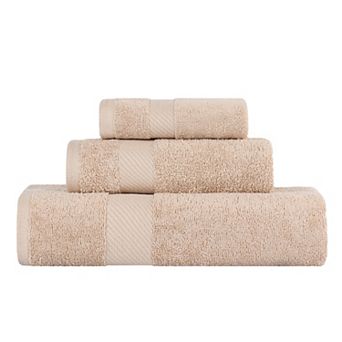 SUPERIOR 3 pc Kendell Egyptian Cotton Medium Weight Bath Towel Set
