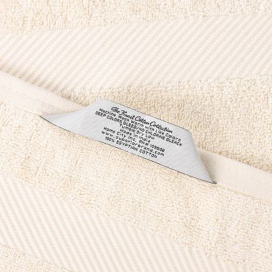 SUPERIOR 2-Piece Solid Egyptian Cotton Quick-Drying Absorbent Bath Towel Set