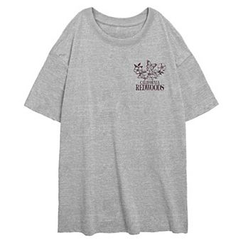 Juniors' California Redwoods Oversized Graphic Tee