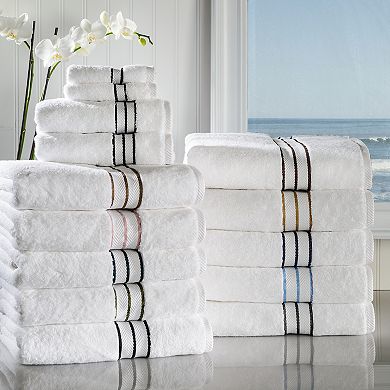 SUPERIOR 2-Piece Turkish Cotton Ultra-Plush Absorbent Bath Towel Set