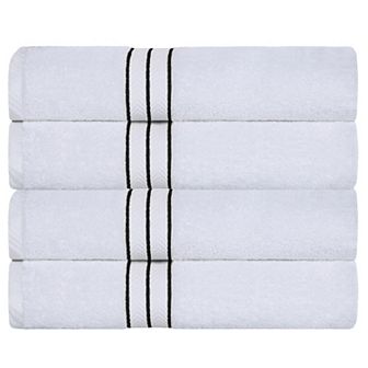 SUPERIOR 2 pc Turkish Cotton Ultra-Plush Absorbent Bath Towel Set