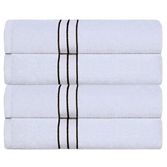 SUPERIOR 2 pc Turkish Cotton Ultra-Plush Absorbent Bath Towel Set