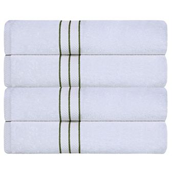 SUPERIOR 2 pc Turkish Cotton Ultra-Plush Absorbent Bath Towel Set