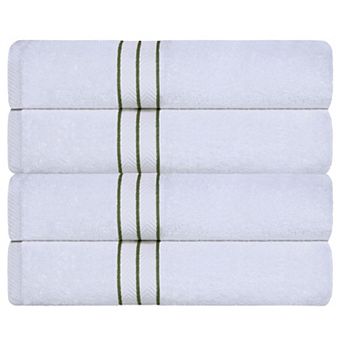 SUPERIOR 2 pc Turkish Cotton Ultra-Plush Absorbent Bath Towel Set