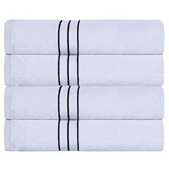SUPERIOR 2 pc Turkish Cotton Ultra-Plush Absorbent Bath Towel Set