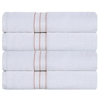 SUPERIOR 2 pc Turkish Cotton Ultra-Plush Absorbent Bath Towel Set
