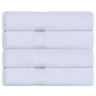 SUPERIOR 2 pc Turkish Cotton Ultra-Plush Absorbent Bath Towel Set