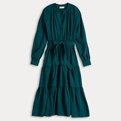 Women's Nine West Tiered Shirt Dress