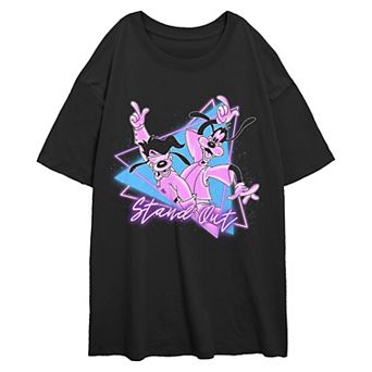 Disney's A Goofy Movie Stand Out Juniors' Oversized Graphic Tee