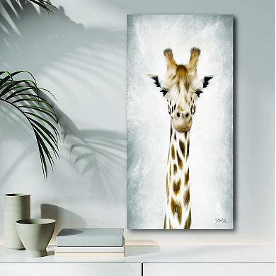 COURTSIDE MARKET Giraffe Canvas Wall Art
