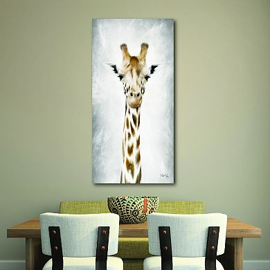 COURTSIDE MARKET Giraffe Canvas Wall Art