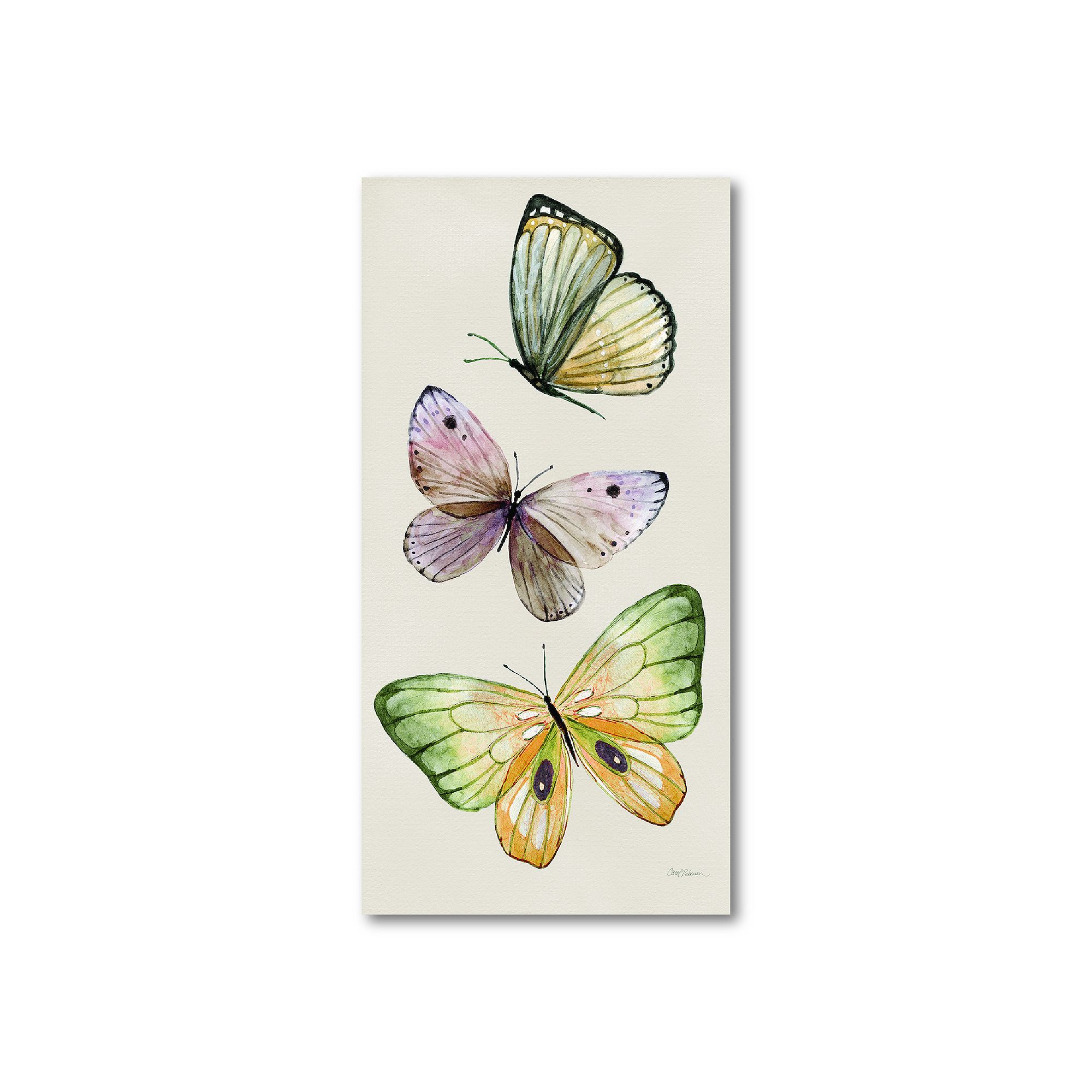 WEB-BF137-12X24 COURTSIDE MARKET Fly Away II Canvas Wall Art, Mult sku WEB-BF137-12X24