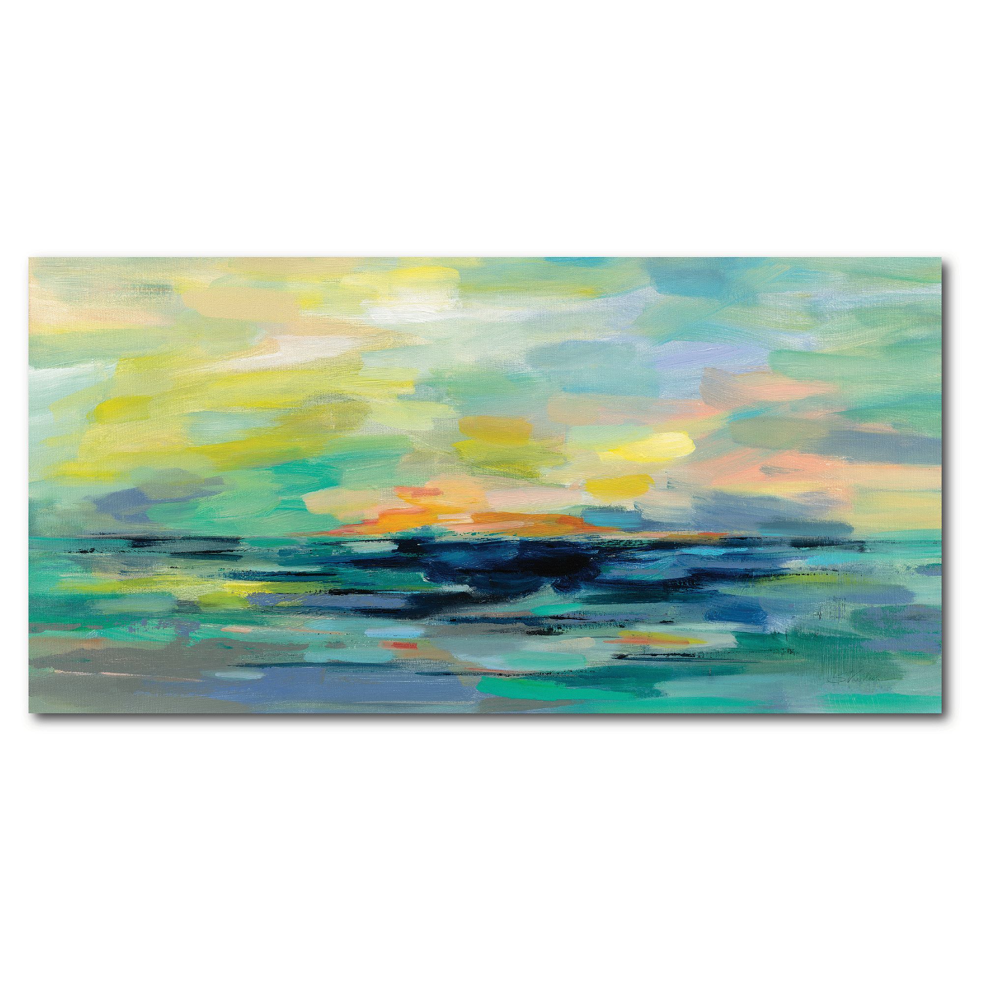 COURTSIDE MARKET Pacific Beach Canvas Wall Art, Multi