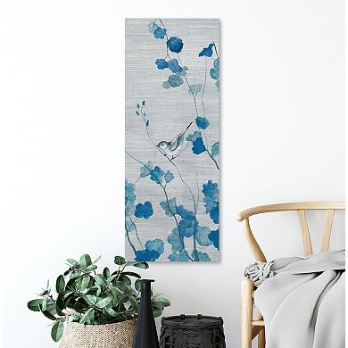 COURTSIDE MARKET Blue Spring Song I Canvas Wall Art