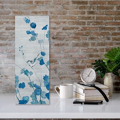 COURTSIDE MARKET Blue Spring Song I Canvas Wall Art