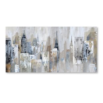 COURTSIDE MARKET Midtown Cityscape Canvas Wall Art