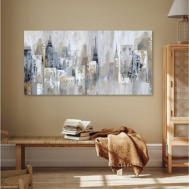 COURTSIDE MARKET Midtown Cityscape Canvas Wall Art