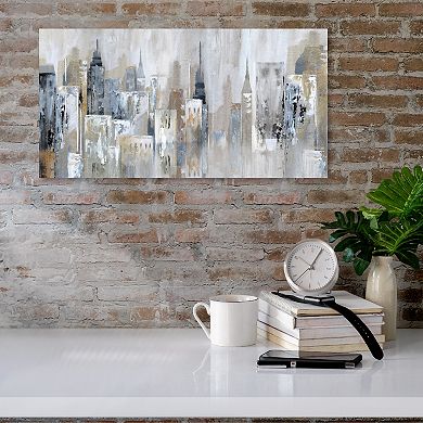 COURTSIDE MARKET Midtown Cityscape Canvas Wall Art