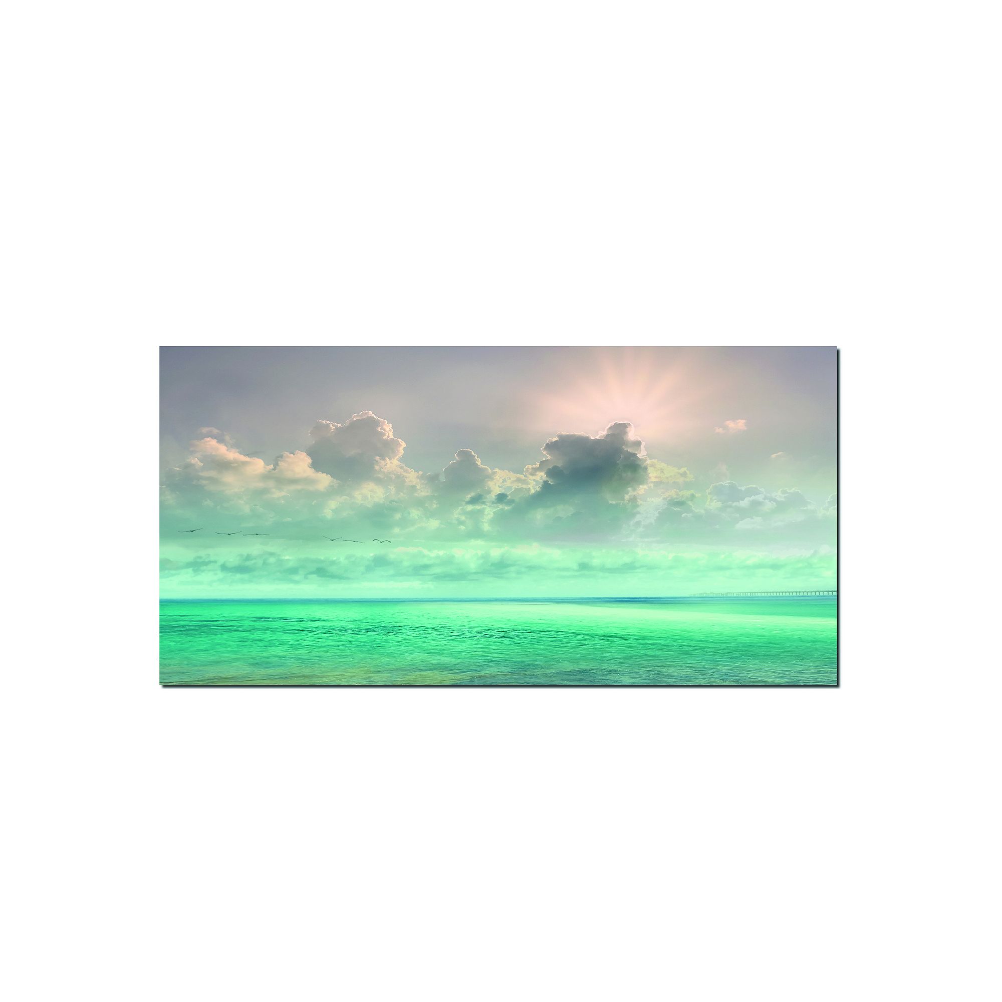 COURTSIDE MARKET Sea Of Tranquility Canvas Wall Art, Multi