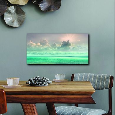 COURTSIDE MARKET Sea Of Tranquility Canvas Wall Art