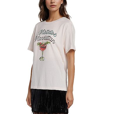 Women's Wildfox Mistletoe Manhattan T-Shirt