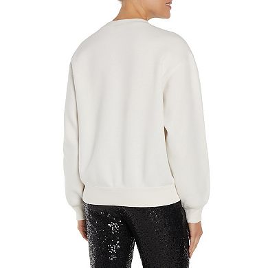 Women's Wildfox Candy Cane Martini Crewneck Sweatshirt