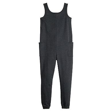 Girls 6-20 SO® Fleece Jumpsuit in Regular & Plus Size