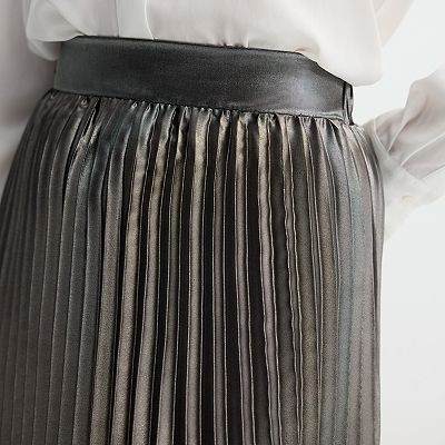 Women's Fourth + Bay Pleated Midi Skirt