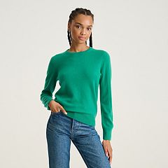 Womens Green Cashmere Sweaters Tops Kohl s