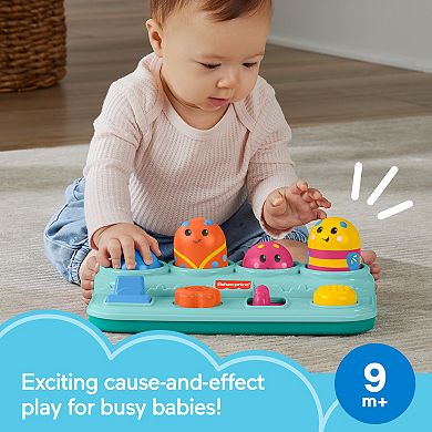 Fisher-Price Boppin’ Activity Bugs Fine Motor Pop-Up Toy