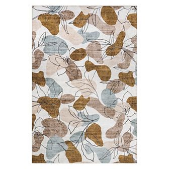 nuLOOM Deisy Abstract Floral Indoor / Outdoor Area Rug