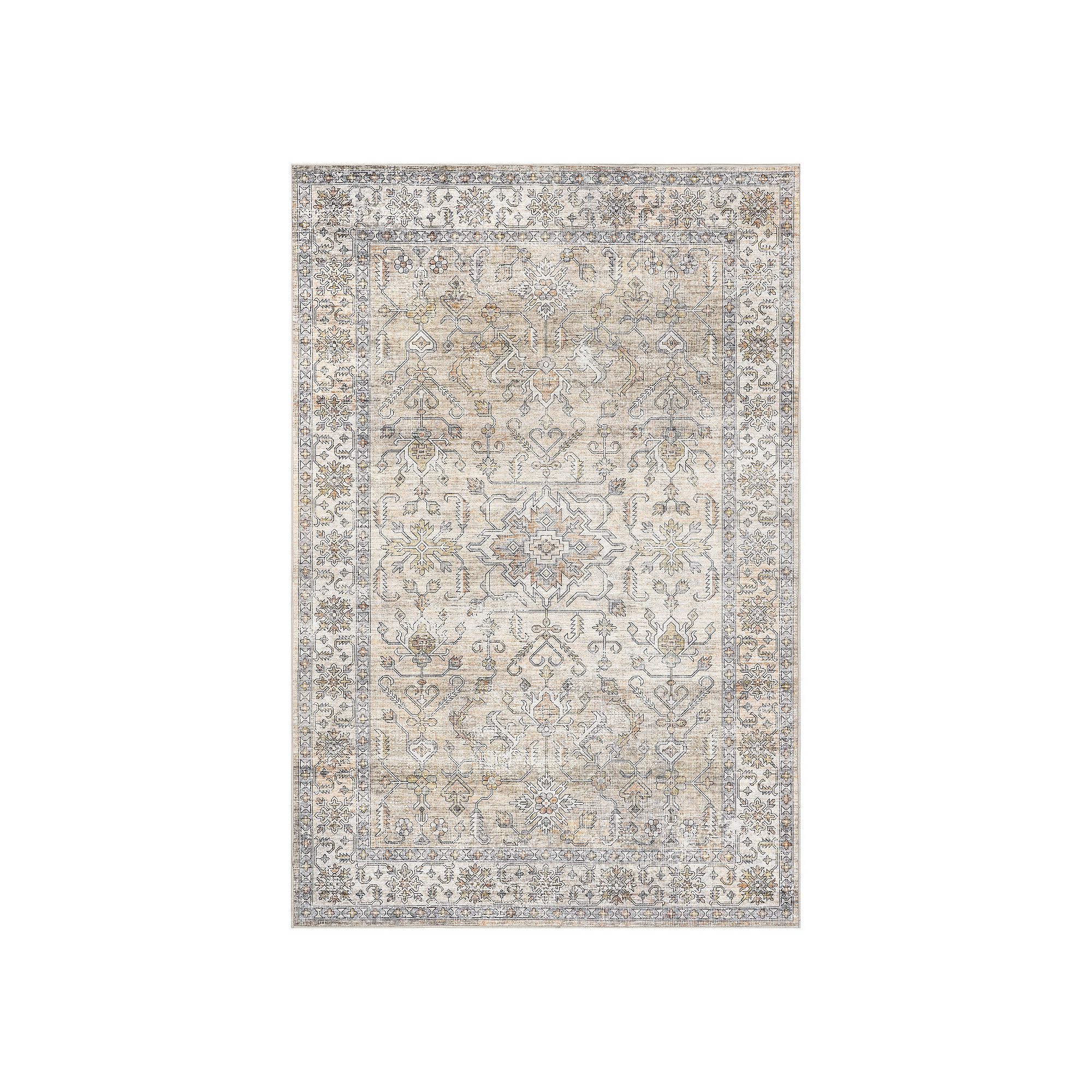 nuLOOM Britt Persian Area Rug, Light Orange