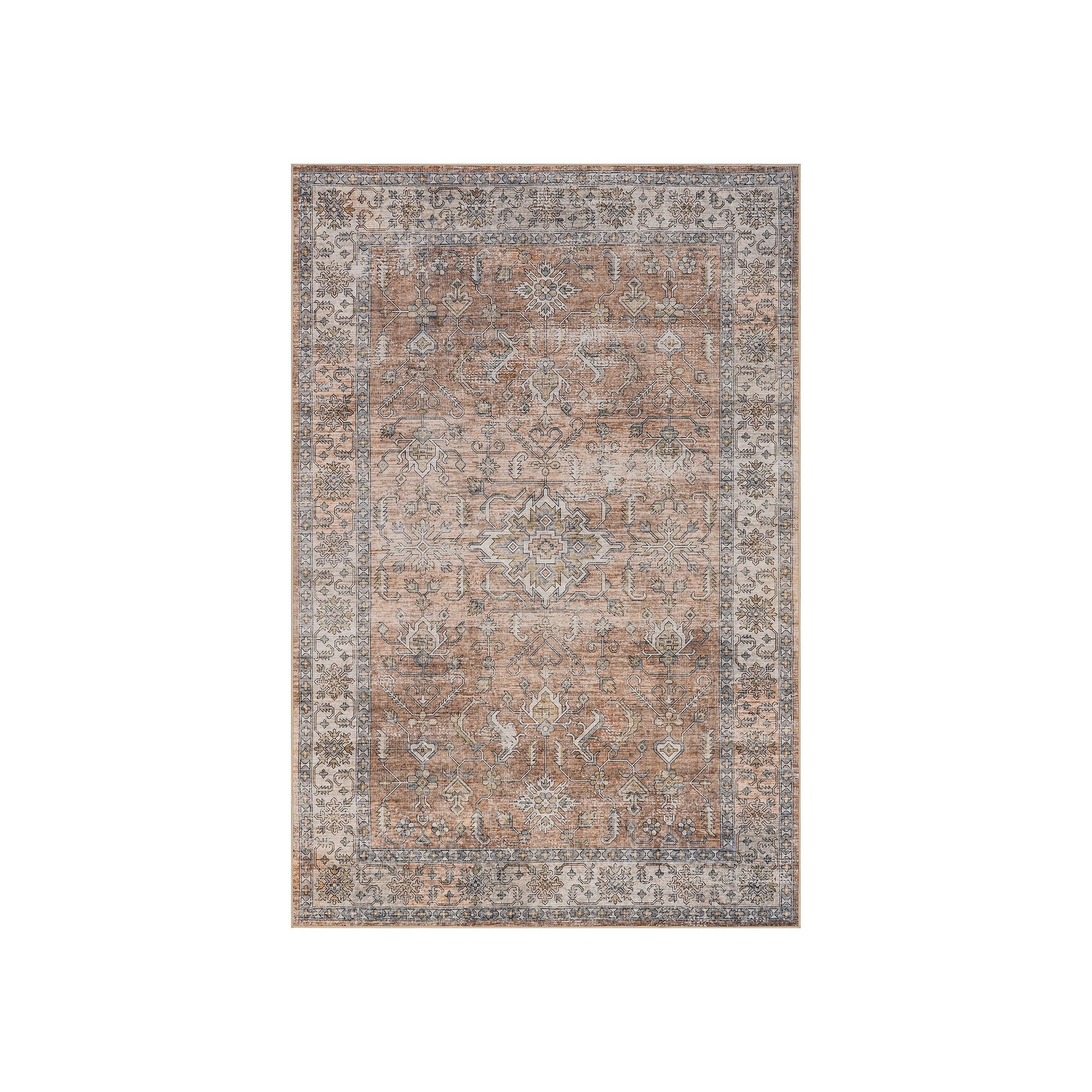 nuLOOM Britt Persian Area Rug, Red