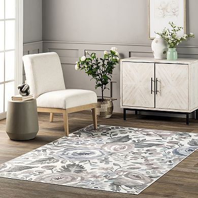 nuLOOM Tiffani Floral Area Rug