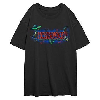 Juniors' Harry Potter Herbology Class Oversized Graphic Tee