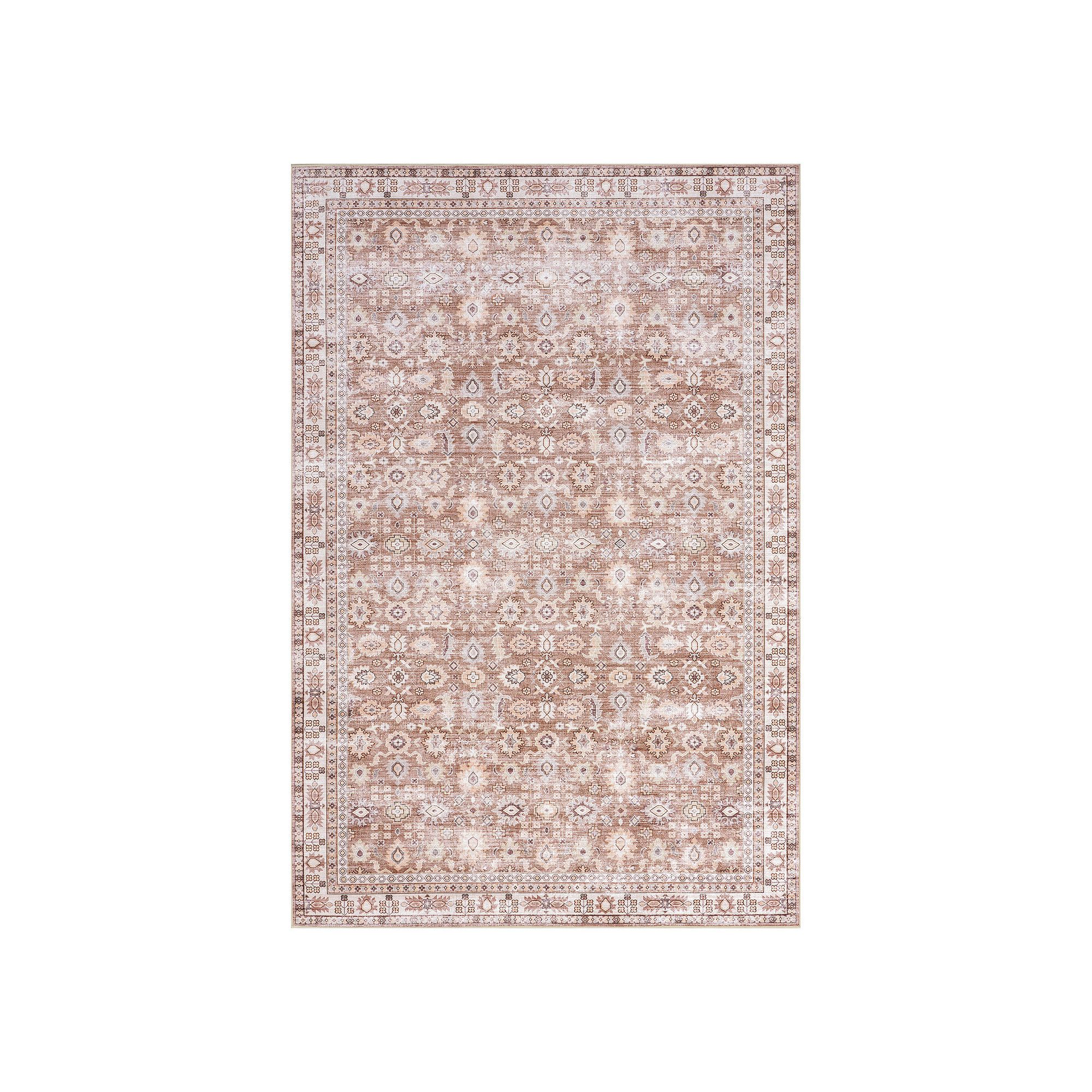 nuLOOM Sesilia Vintage Transitional Area Rug, Red