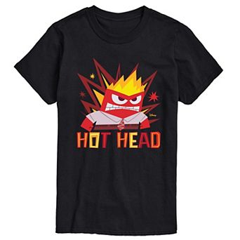 Disney / Pixar’s Inside Out 2 Men's Hot Head Anger Graphic Tee