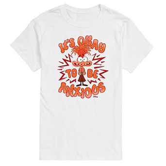 Disney / Pixar’s Inside Out 2 Men's Its Okay To Be Anxious Graphic Tee