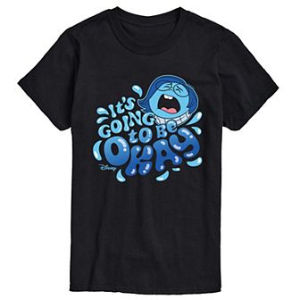 Disney / Pixar’s Inside Out 2 Men's Sadness Going To Be Okay Graphic Tee