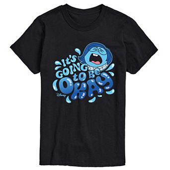 Disney / Pixar’s Inside Out 2 Men's Sadness Going To Be Okay Graphic Tee